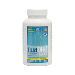 NUA DHA 500 Omega-3 60 Kapsül