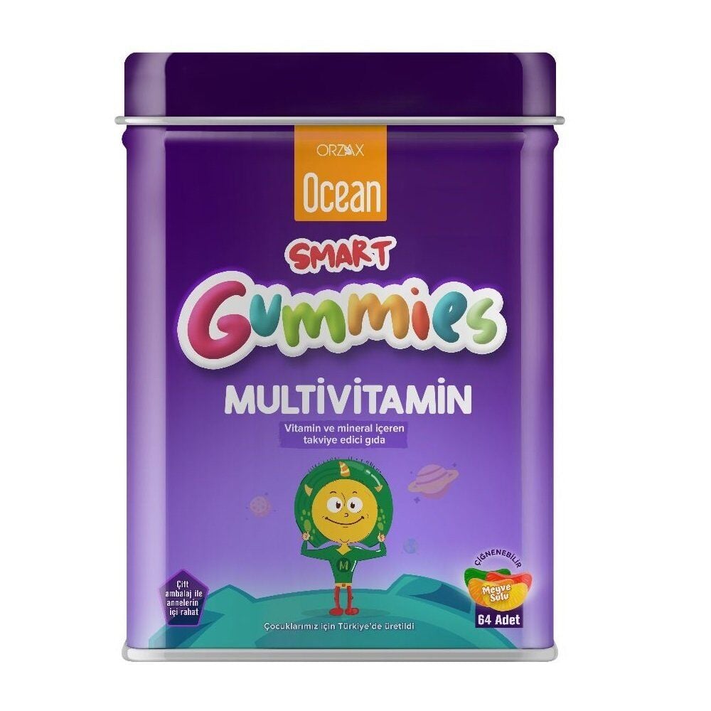Ocean Smart Multivitamin 64 Adet Çiğneme Tableti