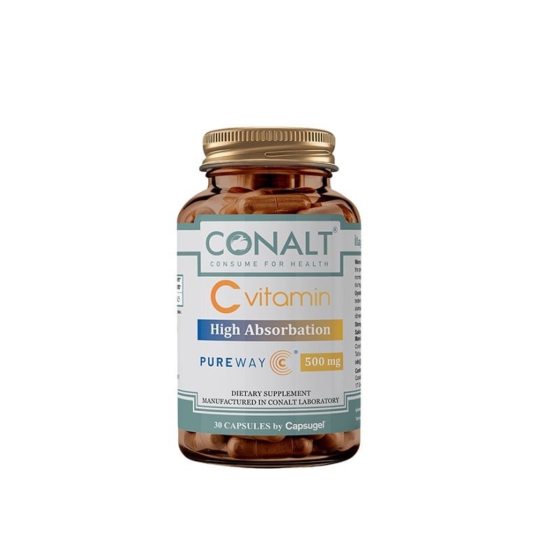 Conalt Vitamin C Pureway 500 Mg 30 Kapsül