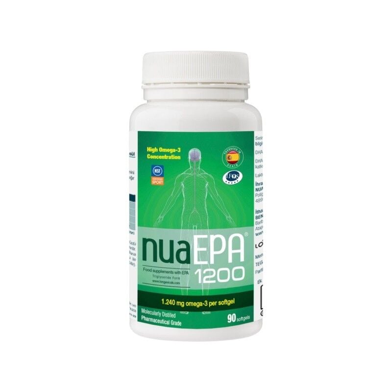 NUA EPA 1200 Omega-3 90 Kapsül