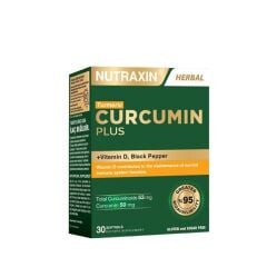 Nutraxin Curcumin Plus Vitamin D 50 mg 30 Kapsül