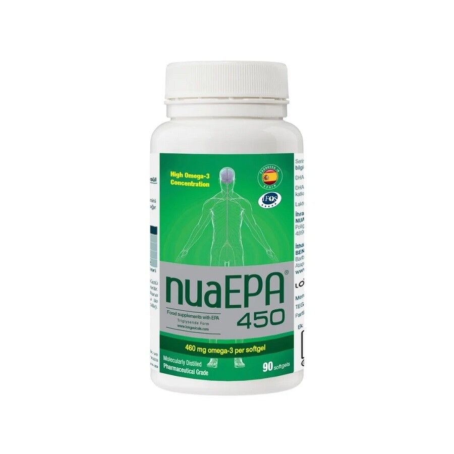 NUA EPA 450 Omega-3 90 Kapsül