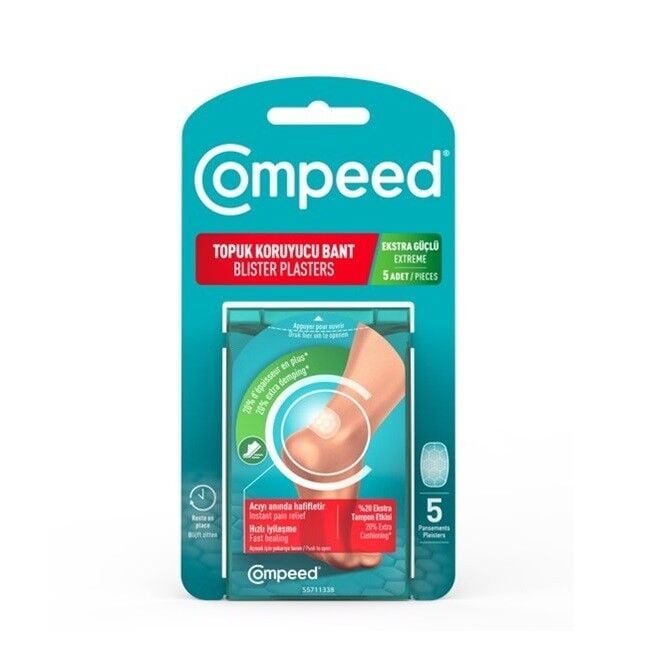 Compeed Topuk Koruyucu Bant Extra Güçlü 5li