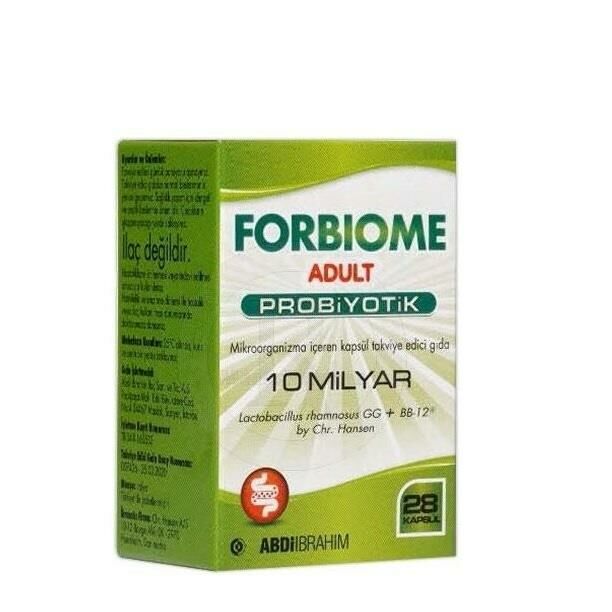 Forbiome Adult Probiyotik 10Milyar 28 Kapsül