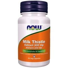 Now Milk Thistle 300 mg 50 Kapsül