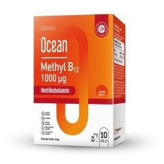 Ocean Methyl B12 Sprey - Methylcobalamin Dil Altı Spreyi 1000 Mcg 10ml