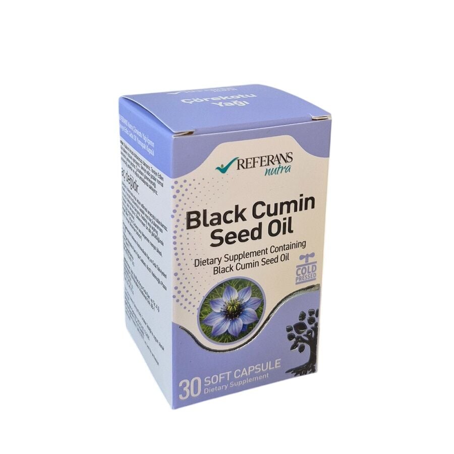 Referans Nutra Black Cumin Seed Oil 30 Soft Capsule
