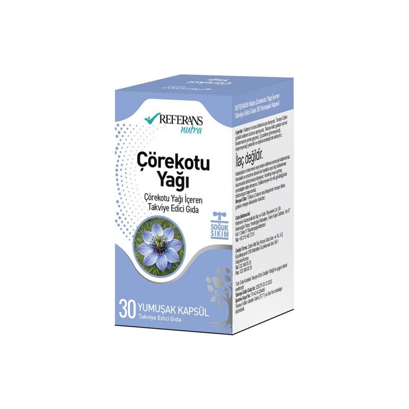 Referans Nutra Black Cumin Seed Oil 30 Soft Capsule
