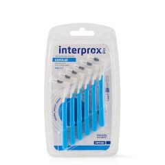 Interprox Plus Conical PHD 1.7 Arayüz Fırçası 6 Adet MAVİ