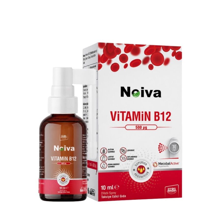 Noiva Vitamin B12 500 MCG Sprey 10 ml