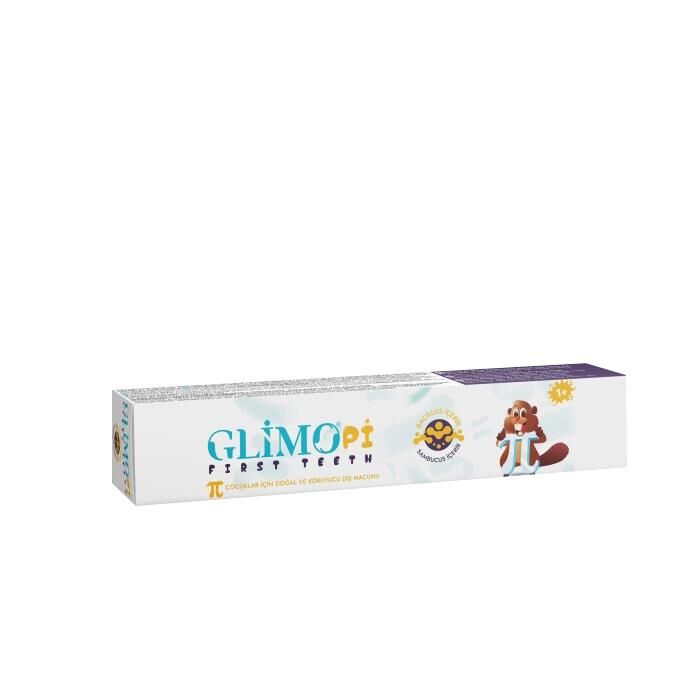 Glimo PI First Teeth Doğal Çocuk Diş Macunu 50ml