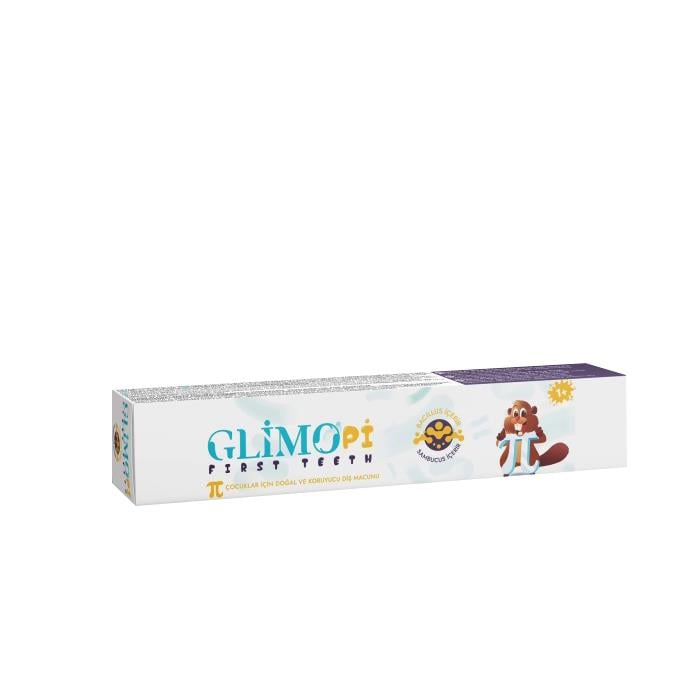 Glimo PI First Teeth Doğal Çocuk Diş Macunu 50ml