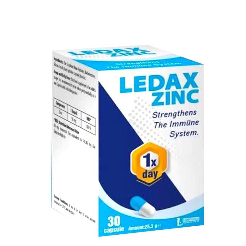 Ledax Zinco 30 Kapsül