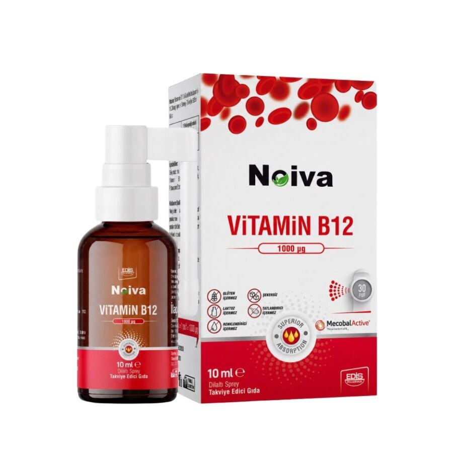 Noiva Vitamin B12 1000 MCG Sprey 10 ml