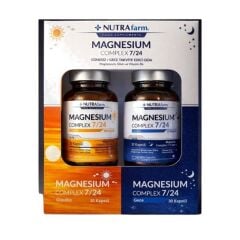 Nutrafarm Magnesium Complex Gece + Gündüz 60 Kapsül