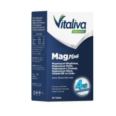 Vitaliva Vitamins MagPlus 90 Tablet
