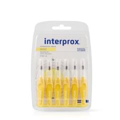 Interprox Interproximal Mini PHD 1.4 Arayüz Fırçası 6 Adet SARI