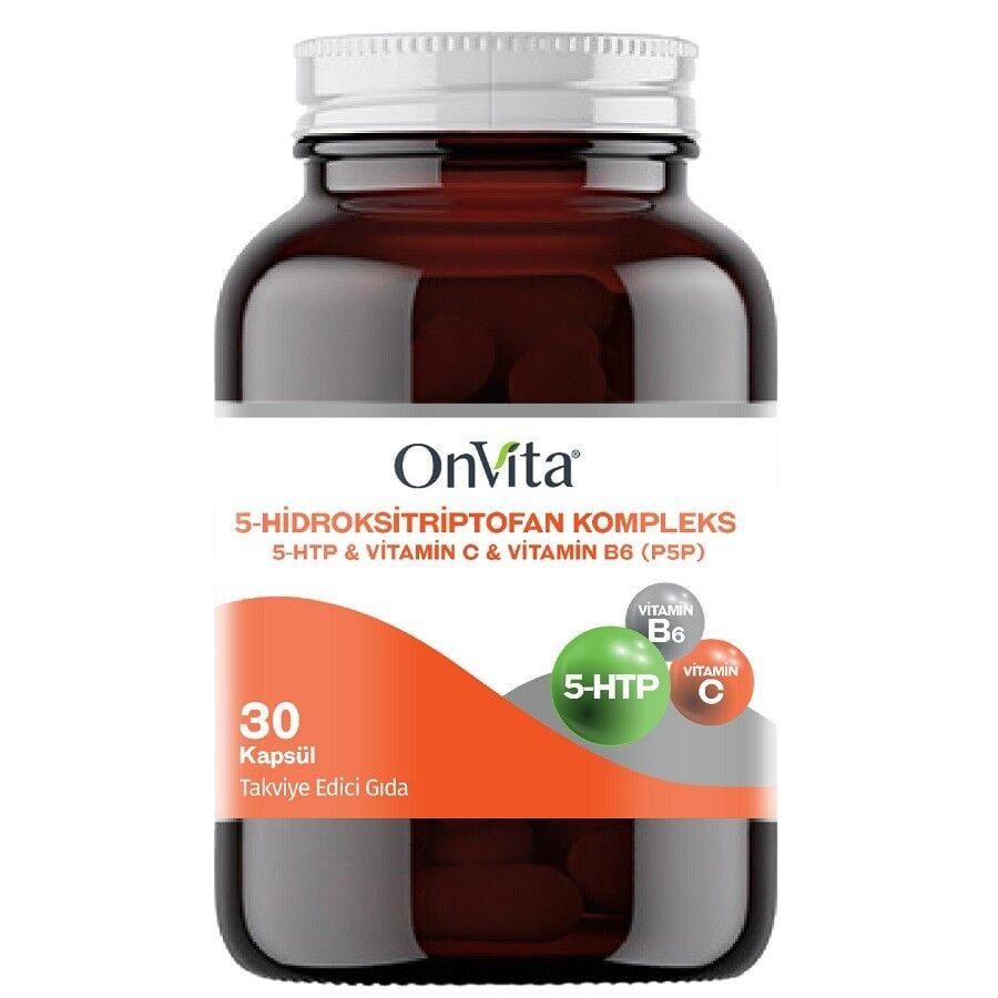 Onvita 5Htp Vitamin C Vitamin B6 30 Kapsül