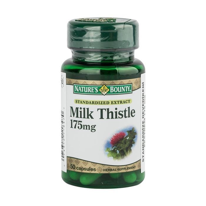 Nature's Bounty Milk Thistle 175 mg 50 Kapsül