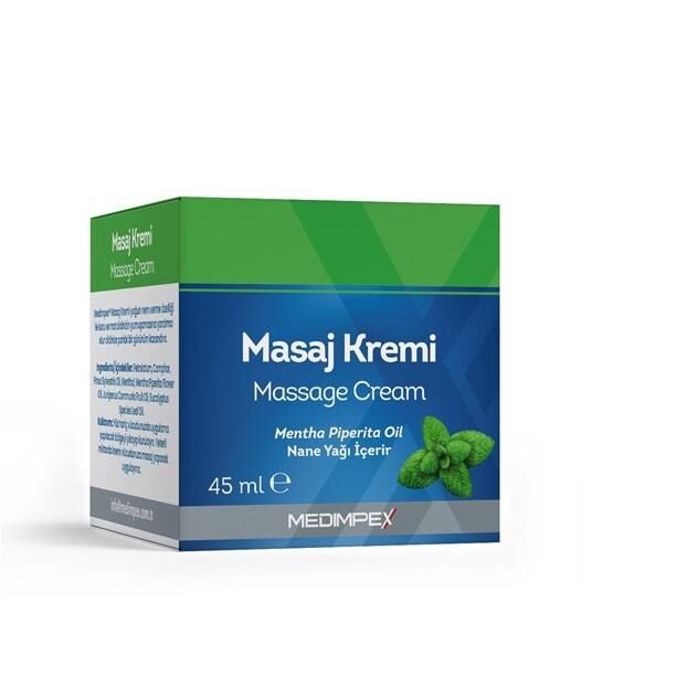 Medimpex Masaj Kremi 45ml Nane Yağlı