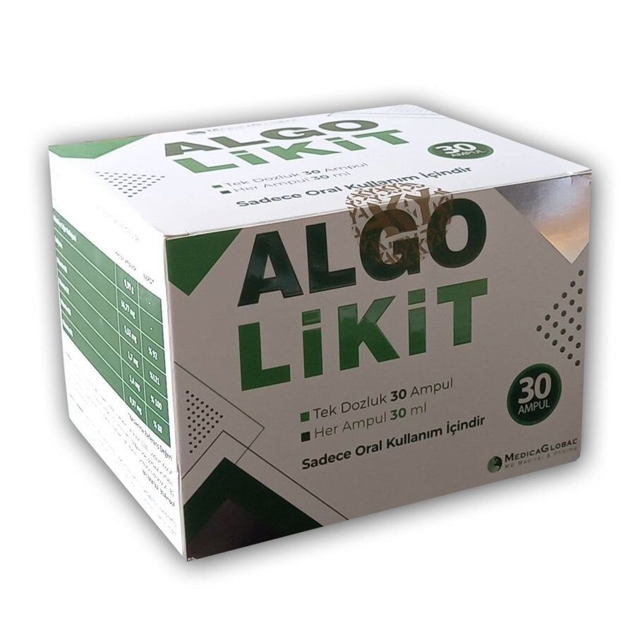 Algo Likit 30ml 30 Oral Flakon - Enzimatik Hidrolize Sığır Kollajeni