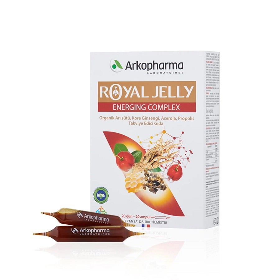 Arkopharma Royal Jelly Energing Complex 20 Ampül
