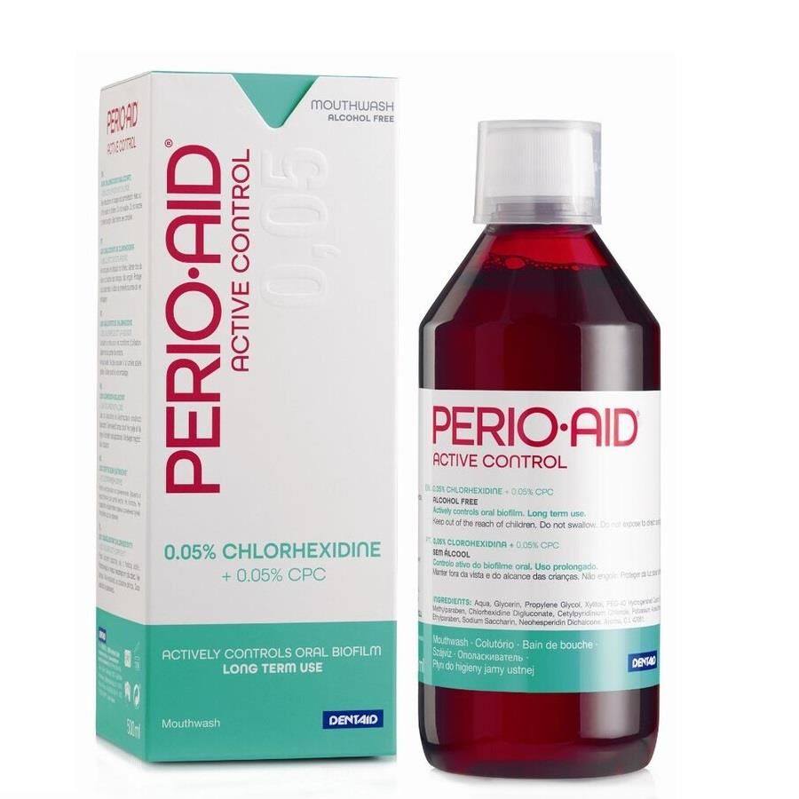 Perio Aid Active Control Mundspüllung Ağız Çalkalama Suyu 500ml