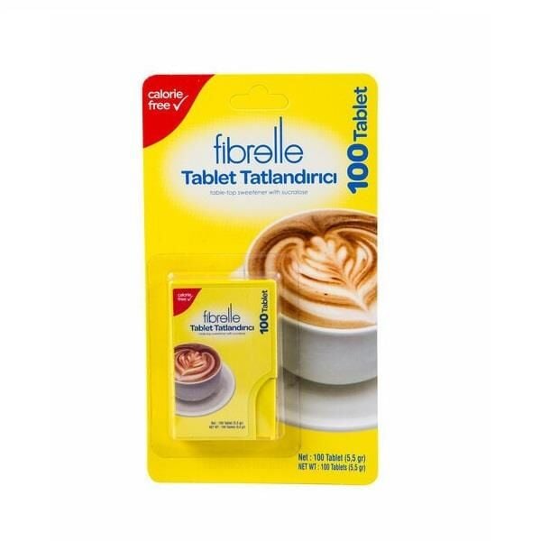 Fibrelle Sukralaz Tatlandırıcı 100 Tablet