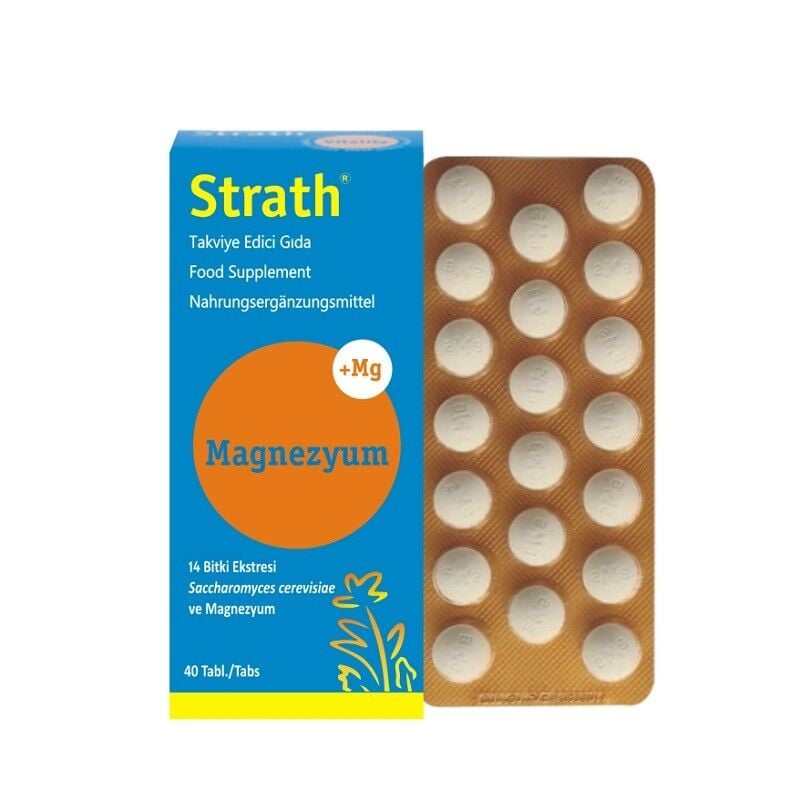 Strath Magnezyum 40 Tablet