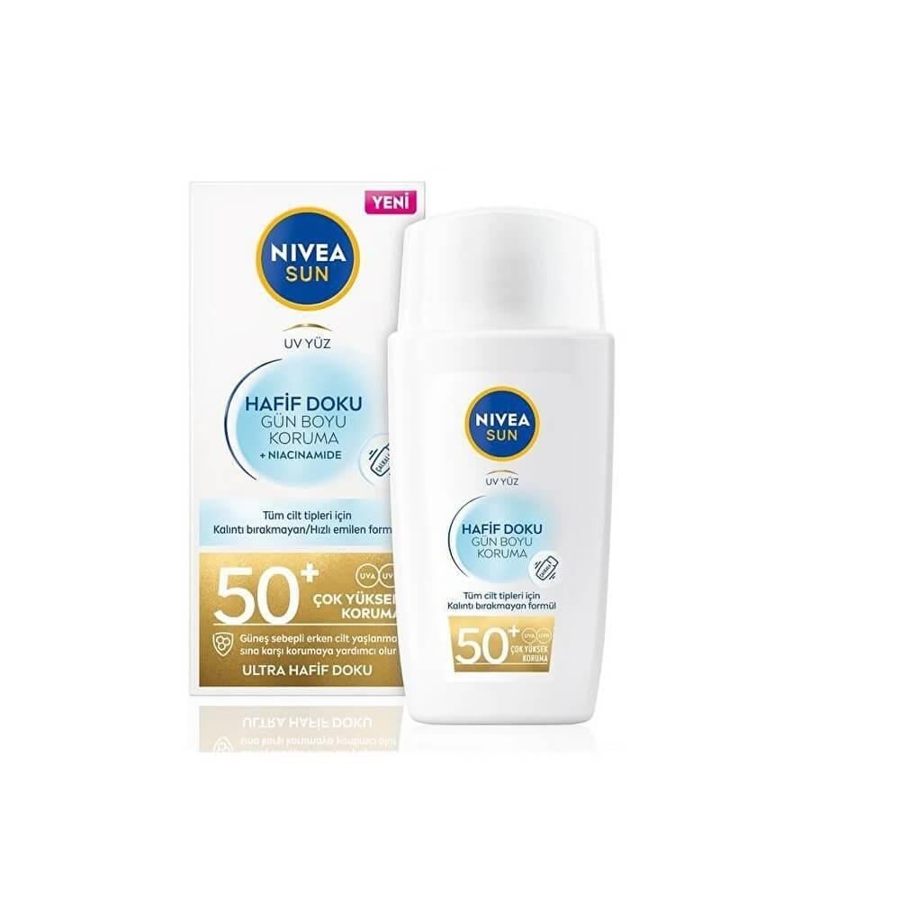 Nivea Sun Hafif Dokulu Yüz Güneş Koruma SPF50 40ml