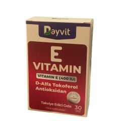 Dayvit Vitamin E 400 IU 30 Kapsül