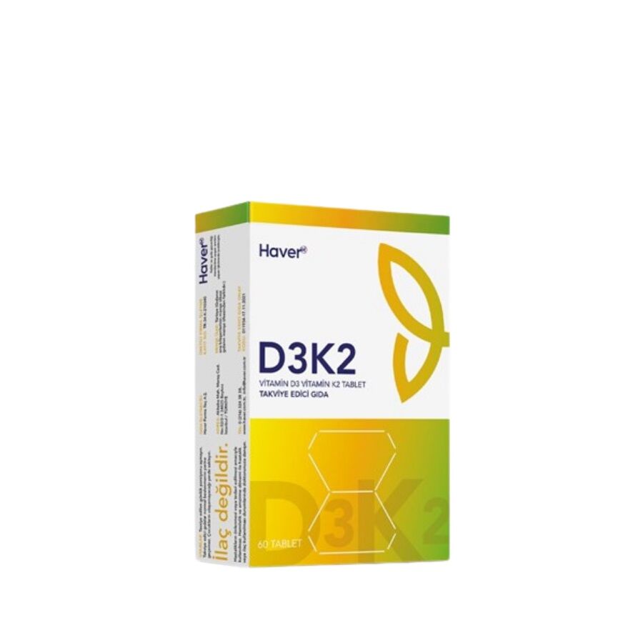 Haver D3 K2 Vitamin 60 Tablet