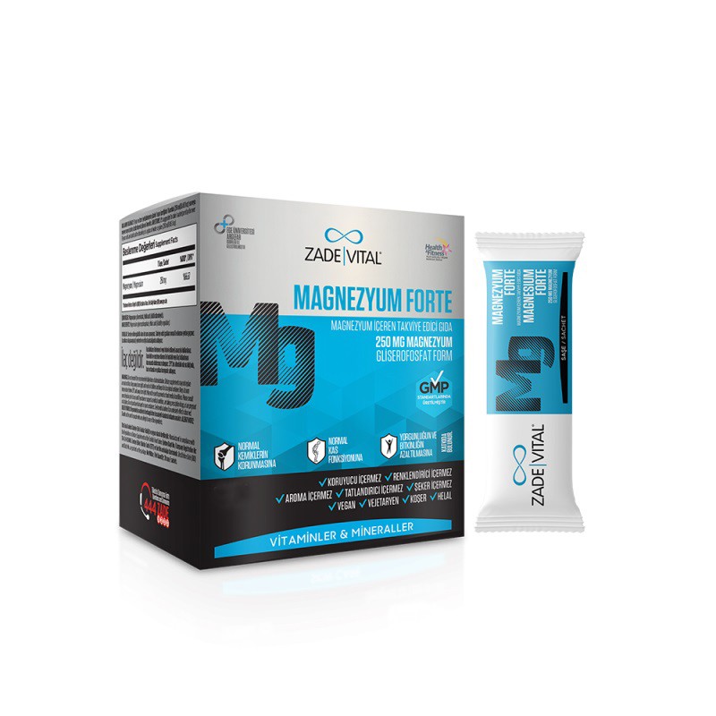 Zade Vital Magnezyum Forte 30 Saşe