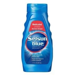 Selsun Blue Medicted with Mentol Shampoo / Kepeğe Karşı Şampuan 325ml