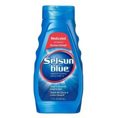 Selsun Blue Medicted with Mentol Shampoo / Kepeğe Karşı Şampuan 325ml
