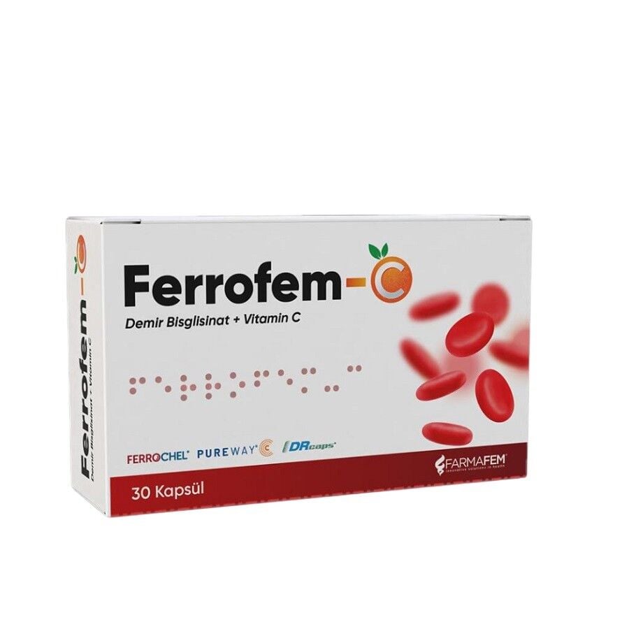 Ferrofem-C 30 Kapsül
