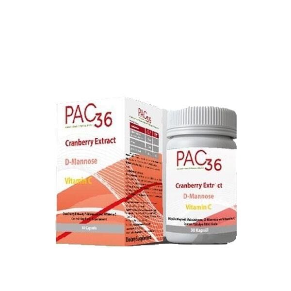 Pac 36 - Pac36 Cranberry Extrakt 30 Kapsül