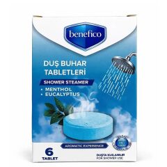 Benefico Mentol Duş Buhar Tableti 6lı