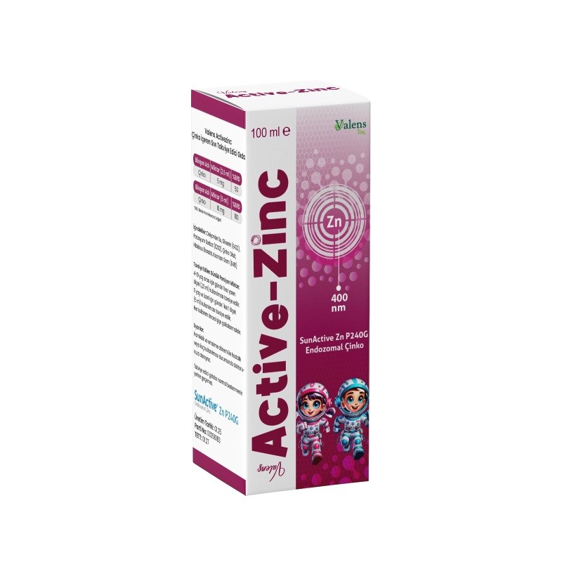 Valens Active-Zinc 100 ML Şurup