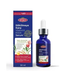 Otacı Dökülmeye Karşı Vitaminli Klinik Serum 50 ML