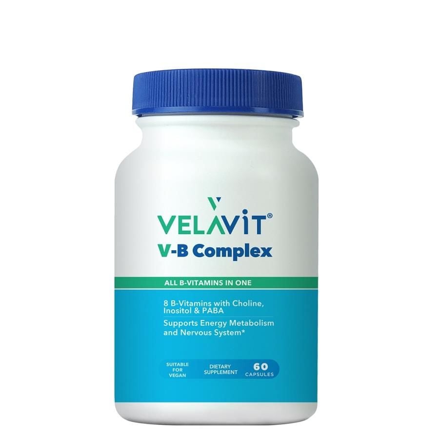 Velavit V-B Complex All B-Vitamins IN One 60 Capsule