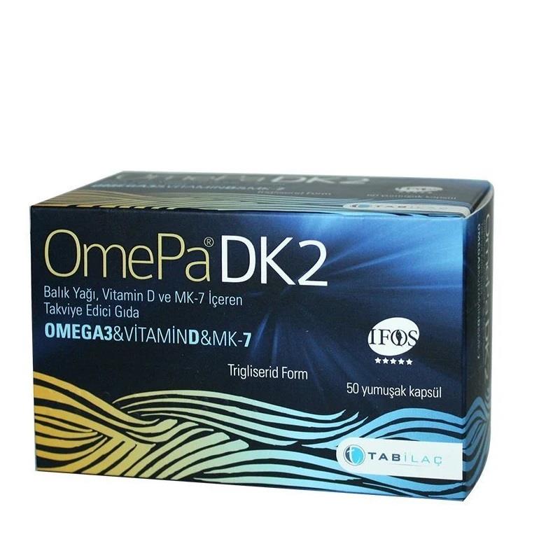Omepa DK2 Omega 3 Vitamin D MenaQ7 50 Kapsül