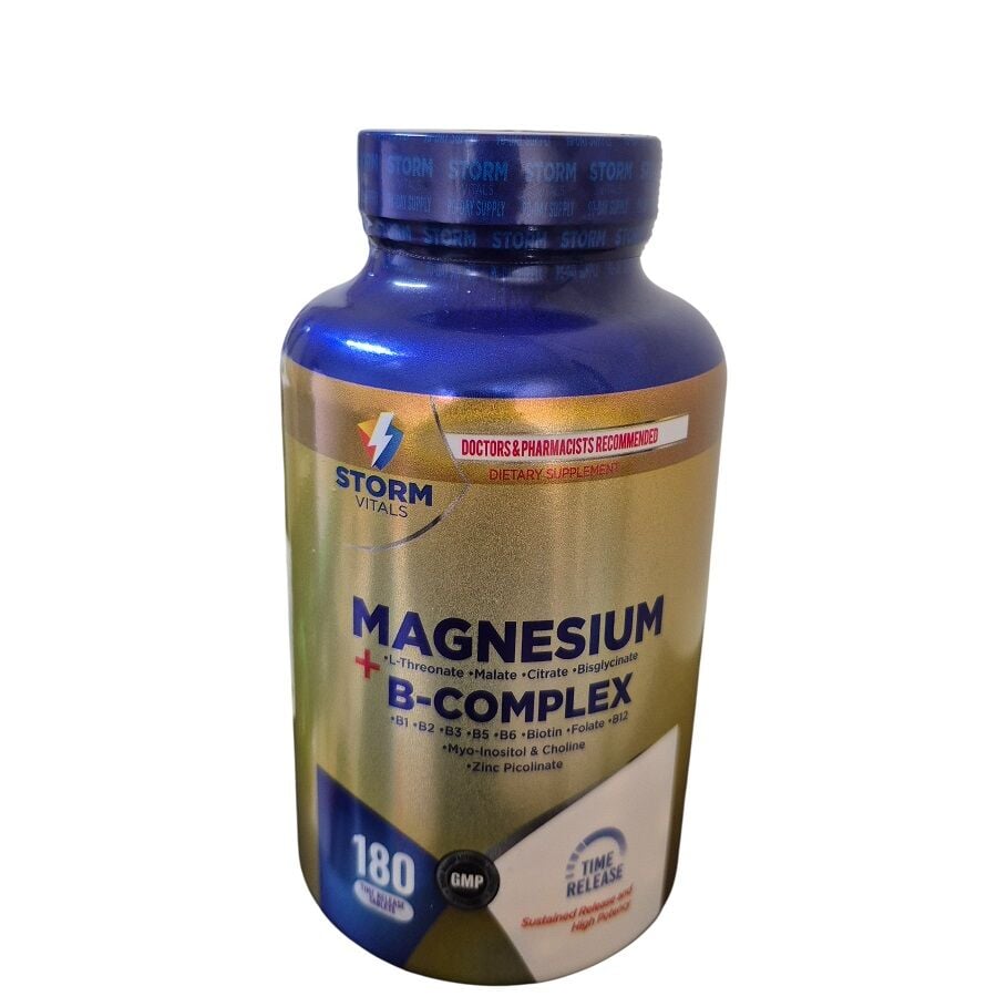 Storm Vitals Magnesium B Complex 180 Tablet