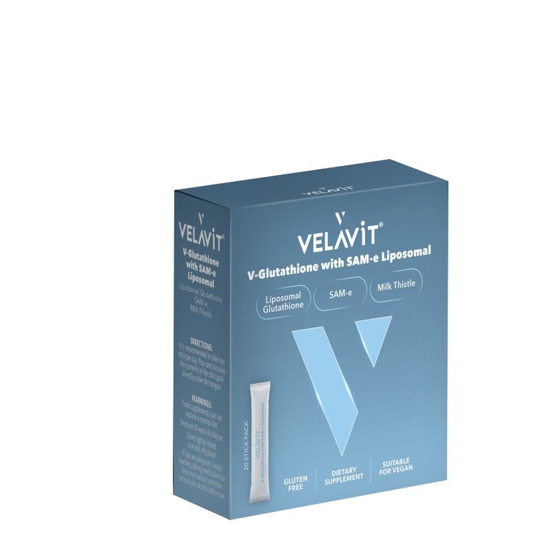 Velavit V-Glutathione Whith SAM-E Liposomal 20 Stick