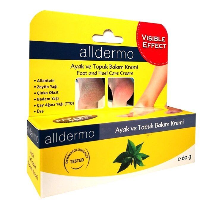 Alldermo Ayak Topuk Bakım Kremi 60gr