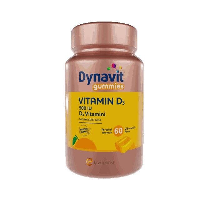 Dynavit Gummies VITAMIN D3 500 IU 60 Gummy