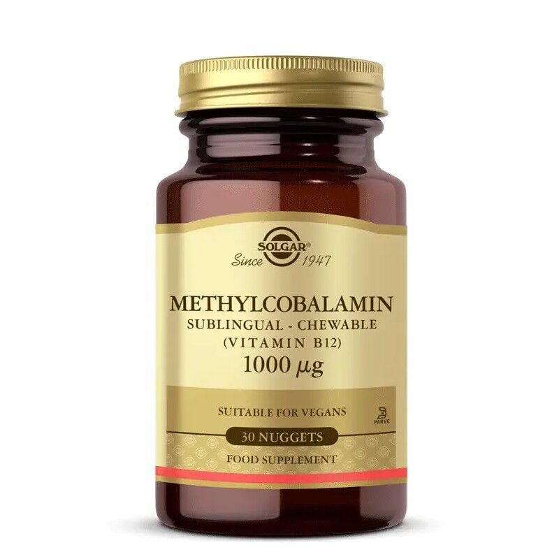Solgar Methylcobalamin - Vitamin B12 Sublingual Chewable 30 Tablet
