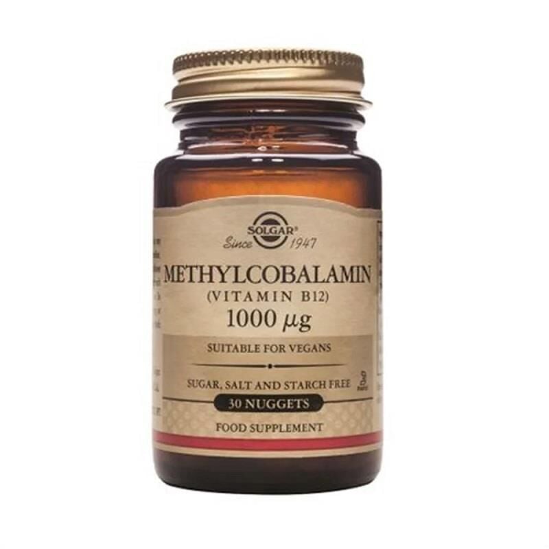 Solgar Methylcobalamin - Vitamin B12 Sublingual Chewable 30 Tablet