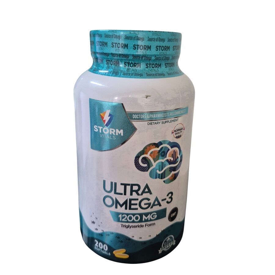 Storm Vitals Ultra Omega 1200mg 200 Softjel