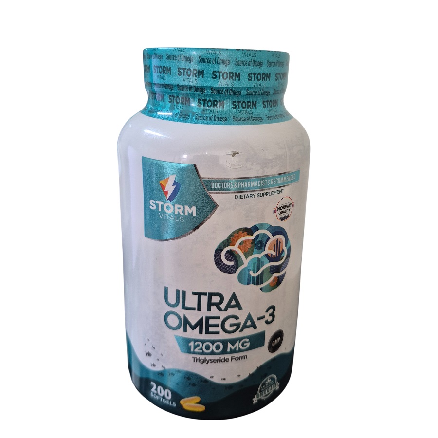 Storm Vitals Ultra Omega 1200mg 200 Softjel